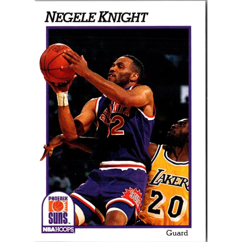 1991 Hoops Negele Knight #418 Rookie