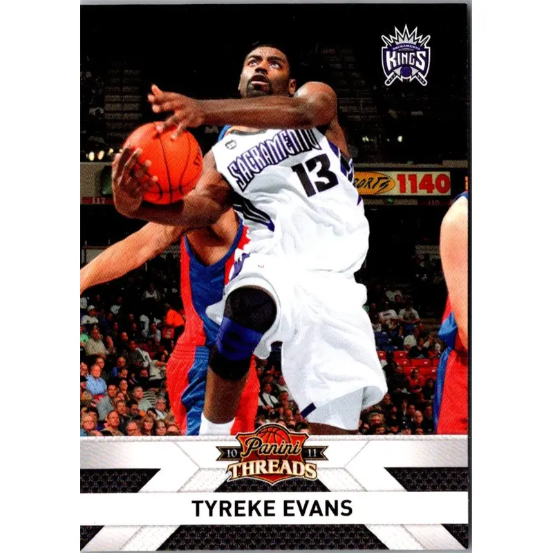 2010 Panini Threads Tyreke Evans #72