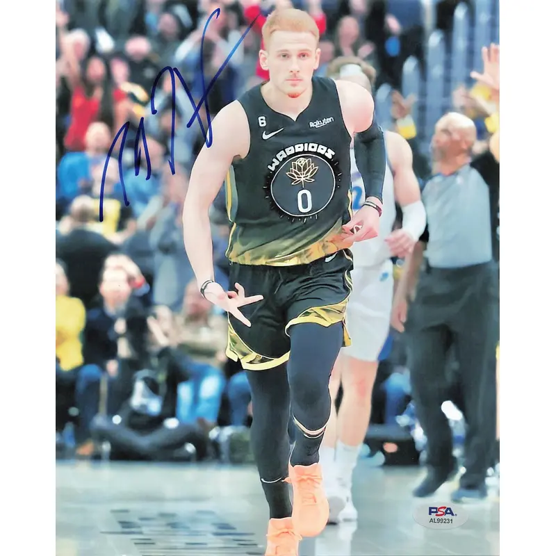 Donte Divincenzo signed 8x10 photo PSA/DNA Golden State Warriors Autographed