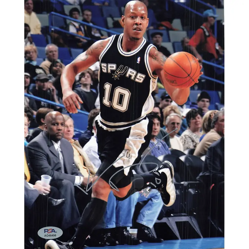 Keith Bogans signed 8x10 photo PSA/DNA San Antonio Spurs Autographed