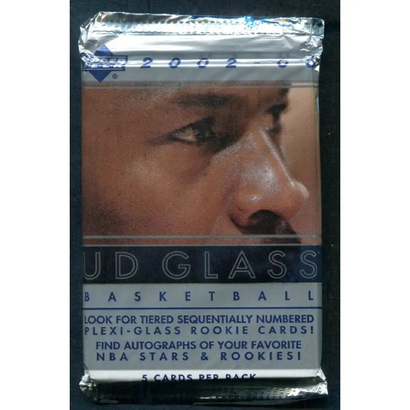 2002/03 Upper Deck UD Glass Basketball Unopened Pack (Hobby)