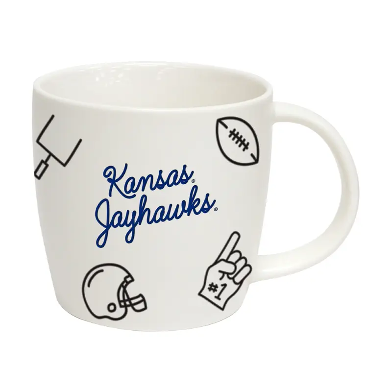 Kansas 18oz Playmaker Mug