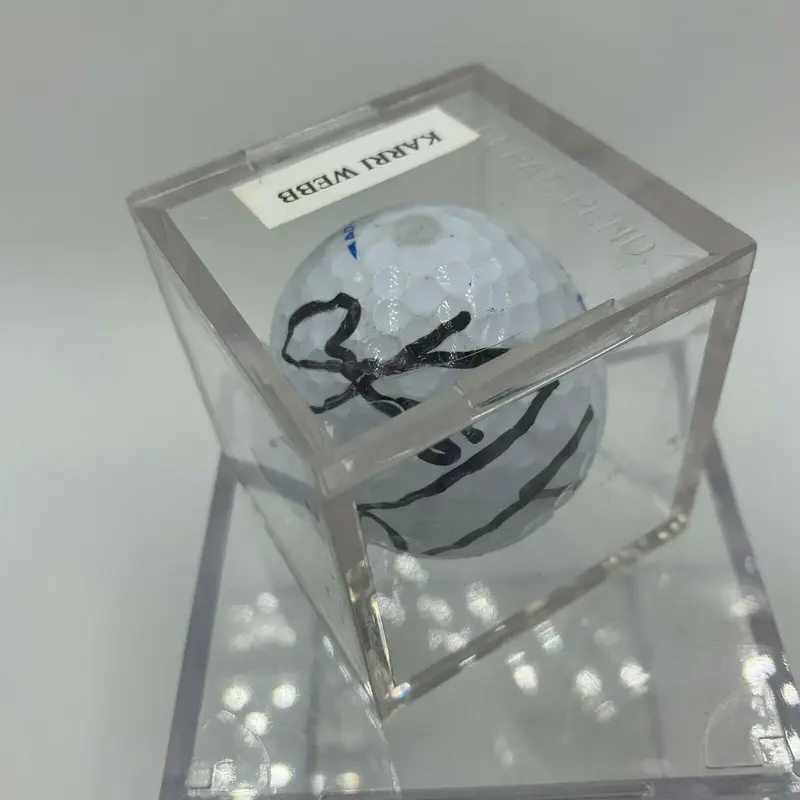 Karrie Webb Signed Autographed Golf Ball PGA With JSA COA