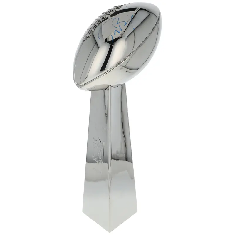 Tom Brady Signed Full Size Super Bowl LI Vince Lombardi Trophy JSA COA