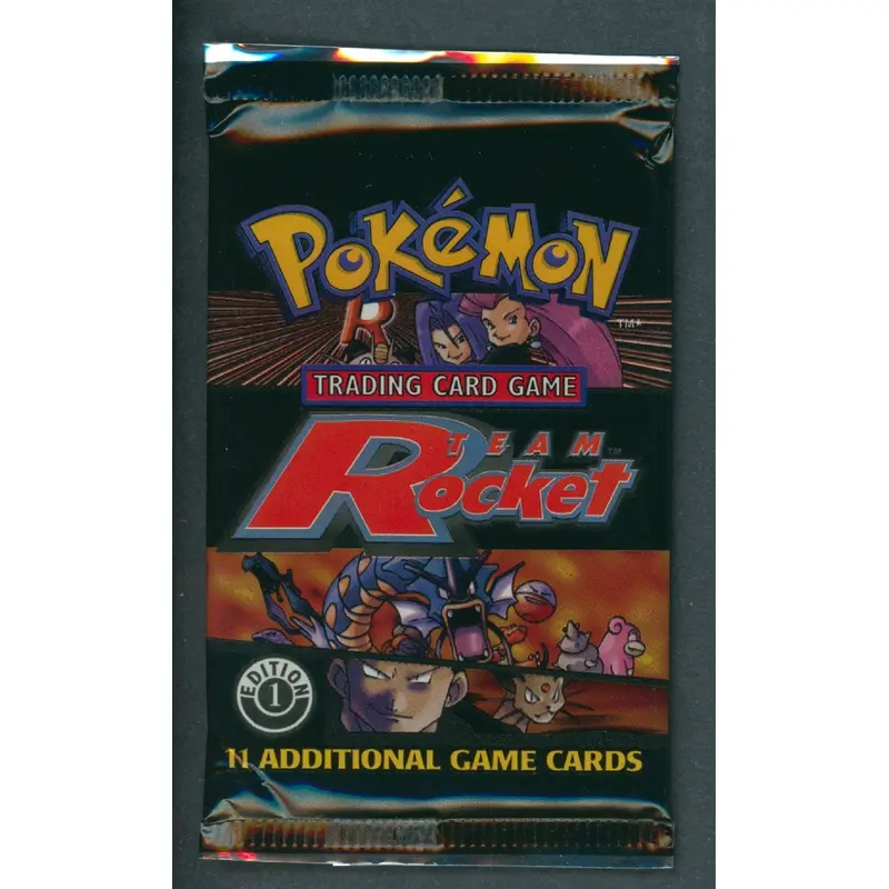 2000 WOTC Pokemon Team Rocket 1stEdition Unopened Pack Giovanni