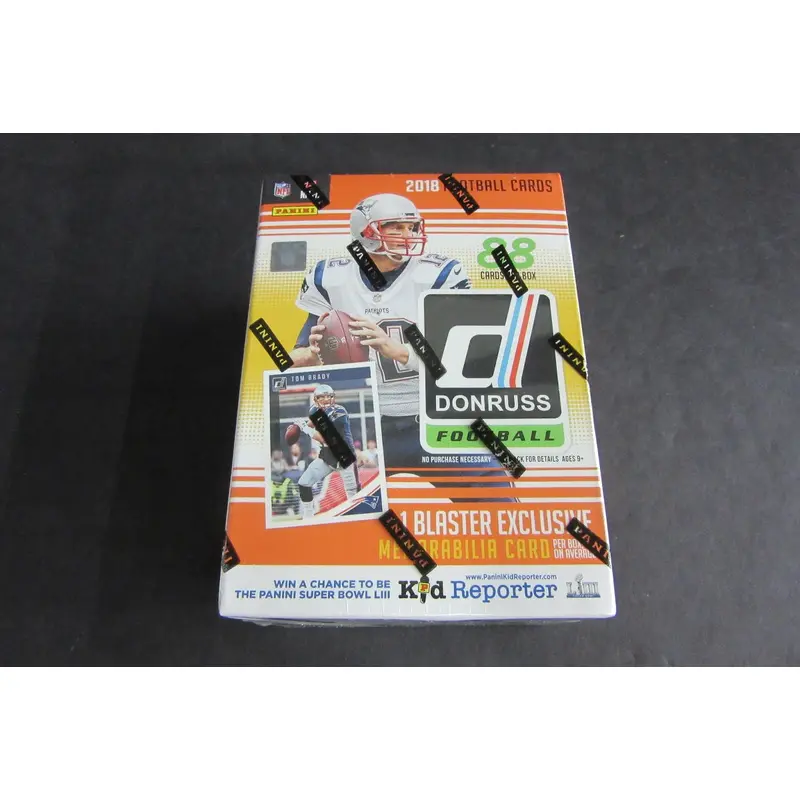 2018 Panini Donruss Football Blaster Box (11/8)