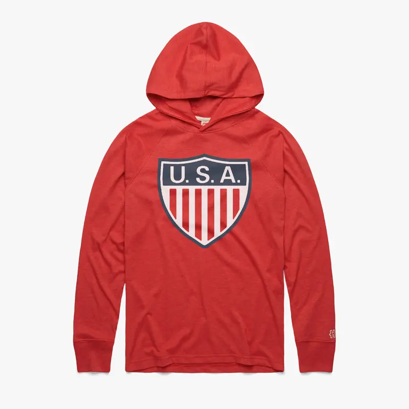 US Soccer 1950 Crest Lightweight Hoodie