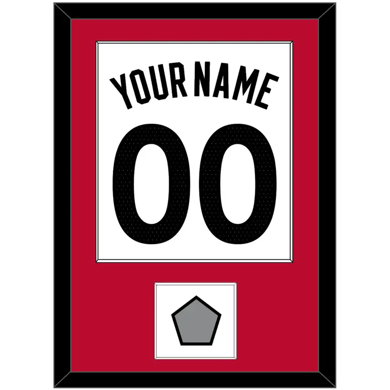 Toronto Name & Number With Champions Patch - White Association (2015-2020) - Single Mat 1