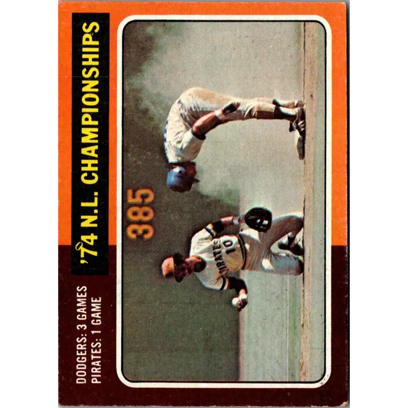 1975 Topps 1974 NL Playoffs #460