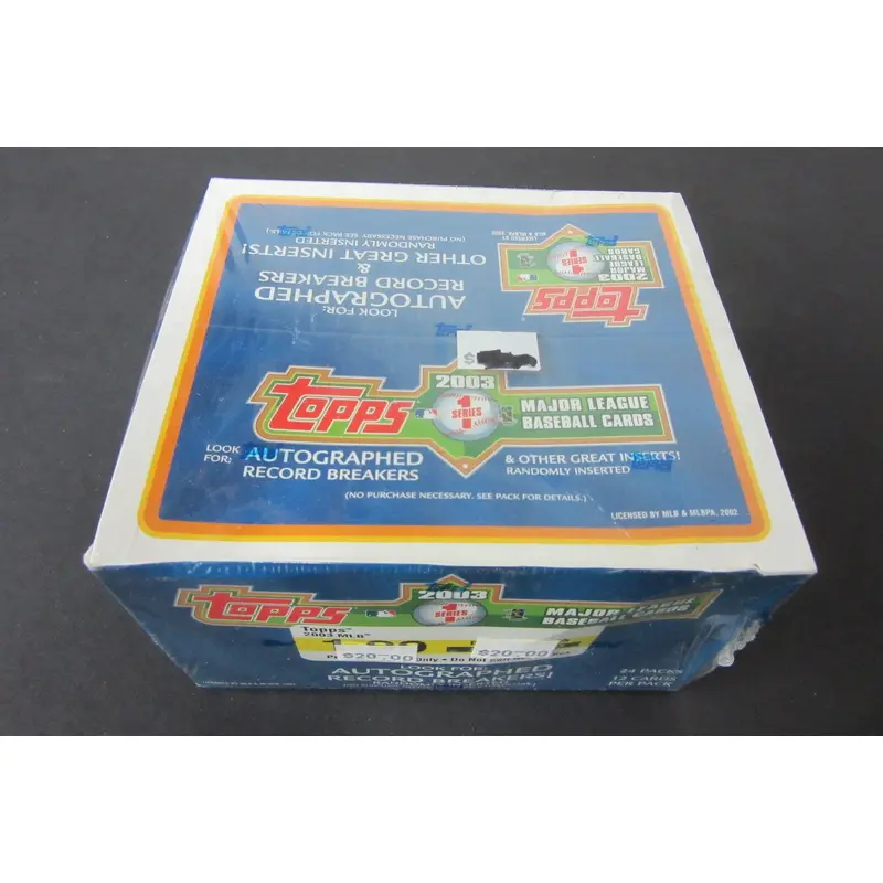 2003 Topps Baseball Series 1 Box (Retail) (24/12)