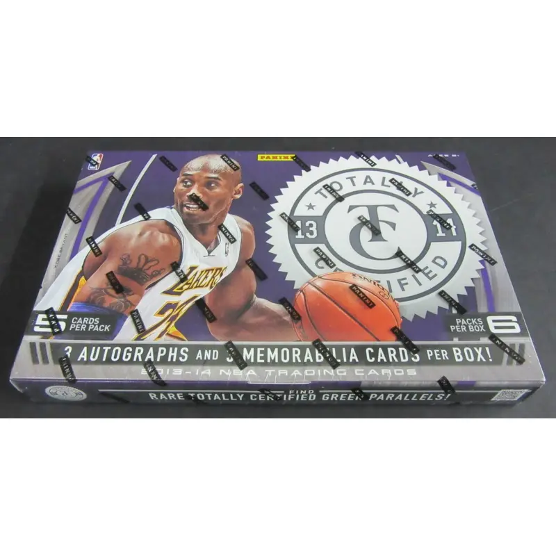 2013/14 Panini Totally Certified Basketball Box (Hobby)