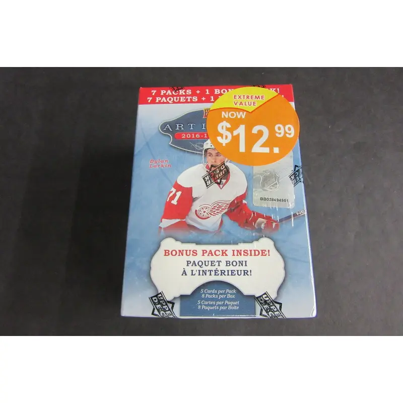 2016/17 Upper Deck Artifacts Hockey  Blaster Box (8/5)