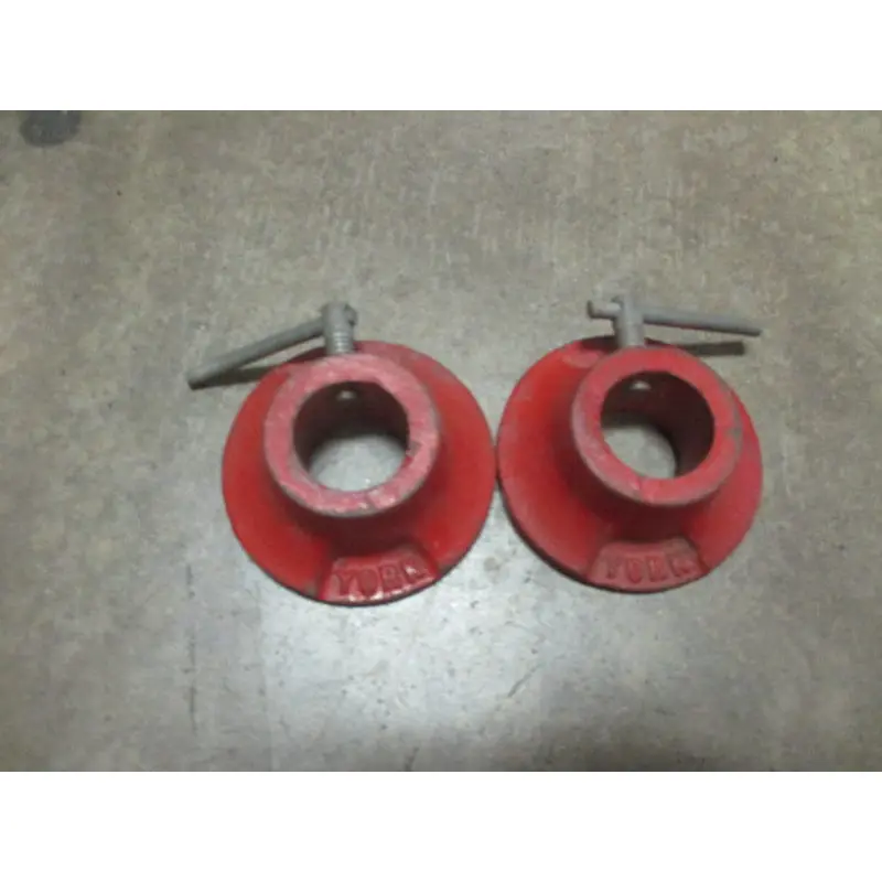 Used Vintage York Standard Weight Bar Collar Set
