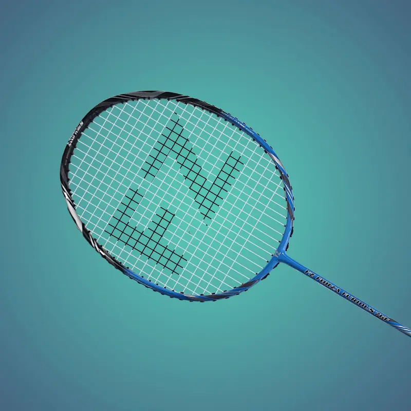 Furious 76 F Badminton Racket ( Blue Aster ) Fz Forza | Kibi Sports