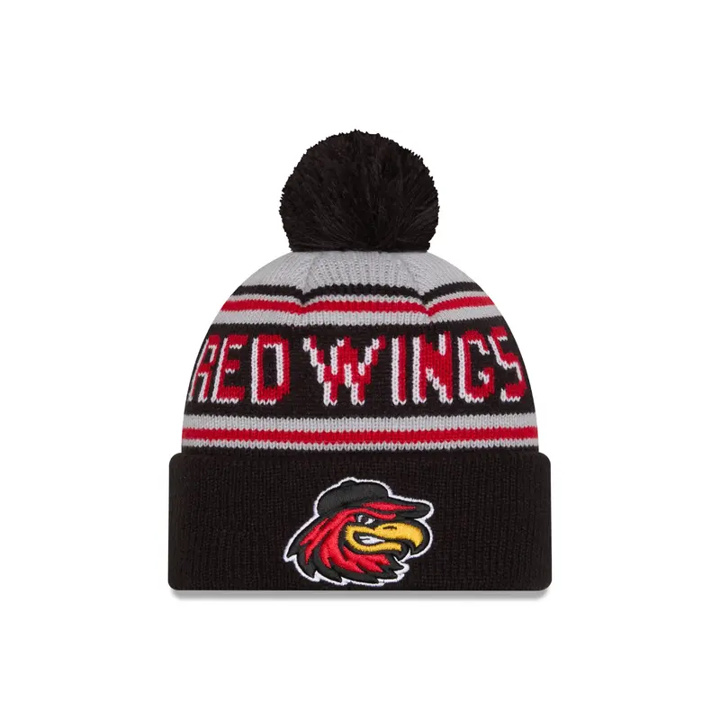 Rochester Red Wings Knit Striped Cap