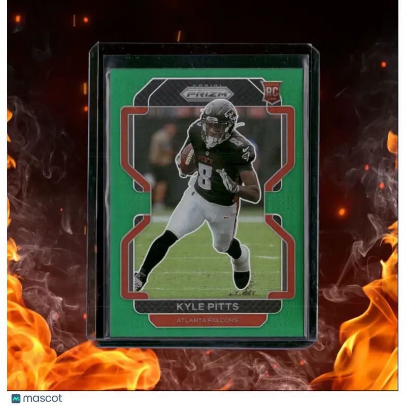 2021 Panini Prizm Kyle Pitts Green Prizm Rookie #341
