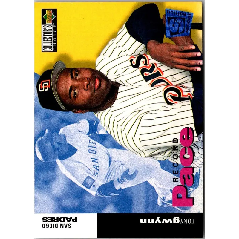 1995 Collector's Choice SE Gold Signature Tony Gwynn #27