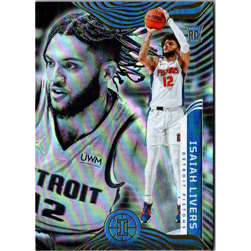 2021 Panini Illusions Isaiah Livers #189 Rookie