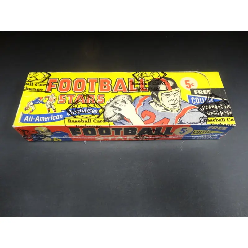 1961 Nu-Cards Football Unopened Box (BBCE)