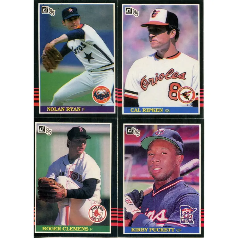 1985 Donruss Baseball Complete Set NM (660) (23-108)