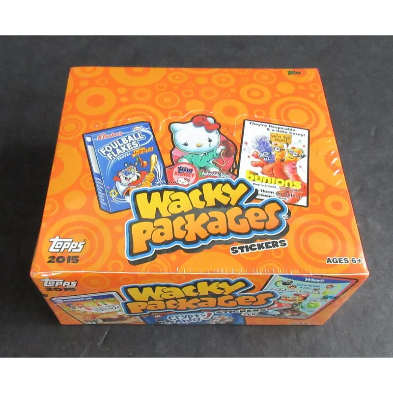 2015 Topps Wacky Packages Sticker Box (24/10)