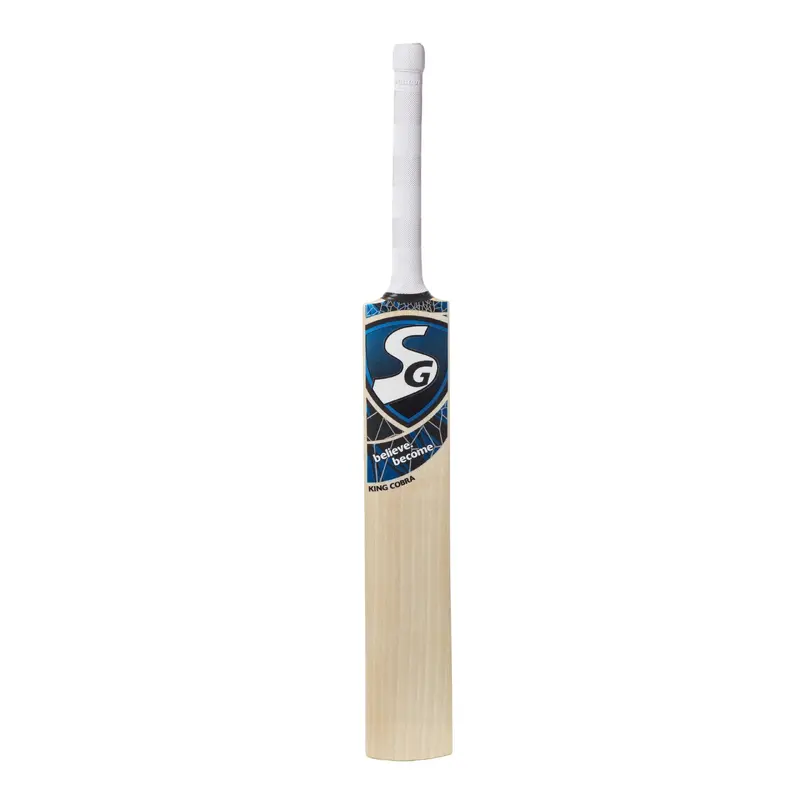 SG King Cobra English Willow top grade 1 Cricket Bat (Leather Ball)