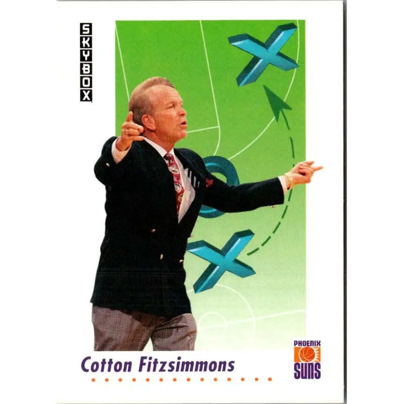 1991 SkyBox Cotton Fitzsimmons #398