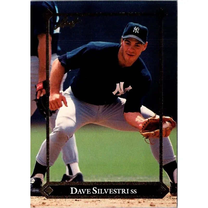 1992 Leaf Gold Rookies Dave Silvestri #BC-20