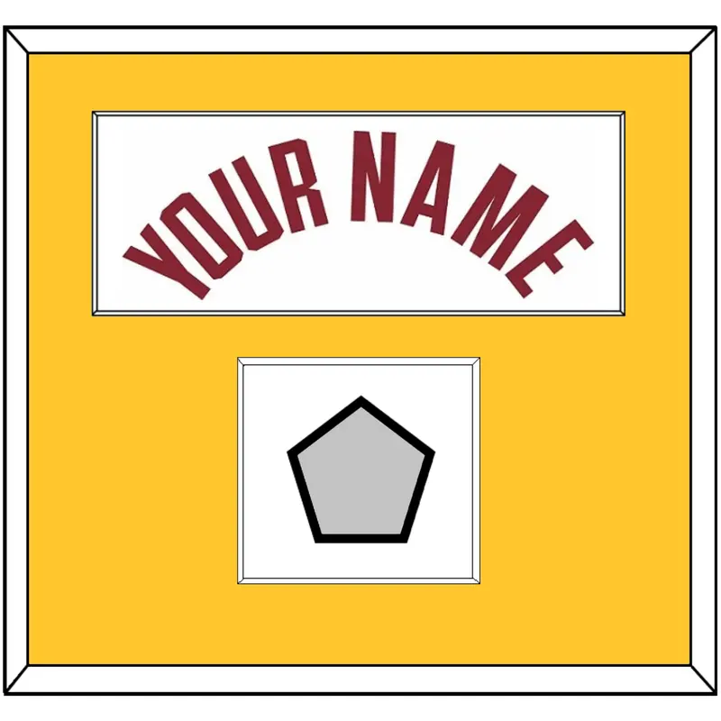 Denver Name & Champions Patch - White Association - Single Mat 2