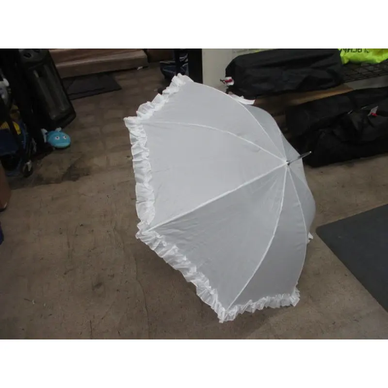 White TOTES UMBRELLA