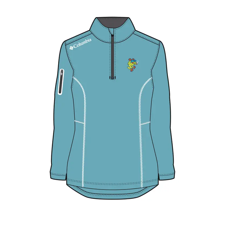 Everett AquaSox Women's Columbia 1/4 Zip