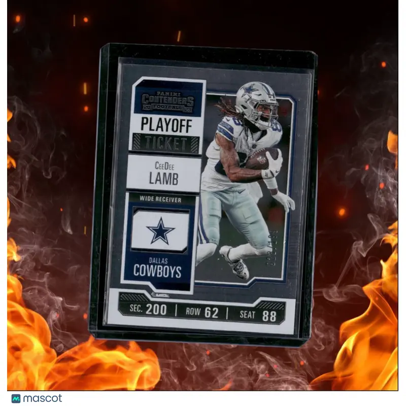 2023 Panini Contenders CeeDee Lamb Playoff Ticket 028/199 #27