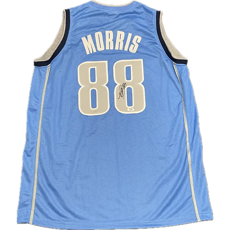 Markieff Morris Signed Jersey PSA/DNA Dallas Mavericks Autographed