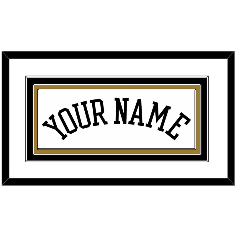 Wake Forest Basketball Name - Home White (2006-2009) - Triple Mat 1