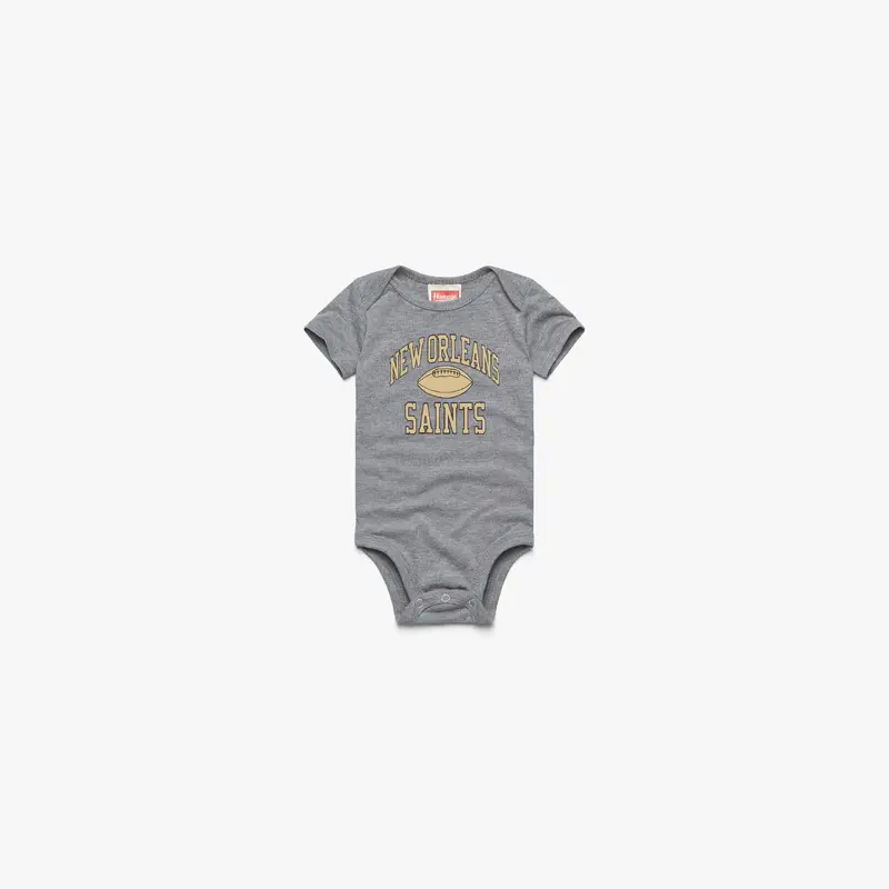 New Orleans Saints Gridiron Baby One Piece