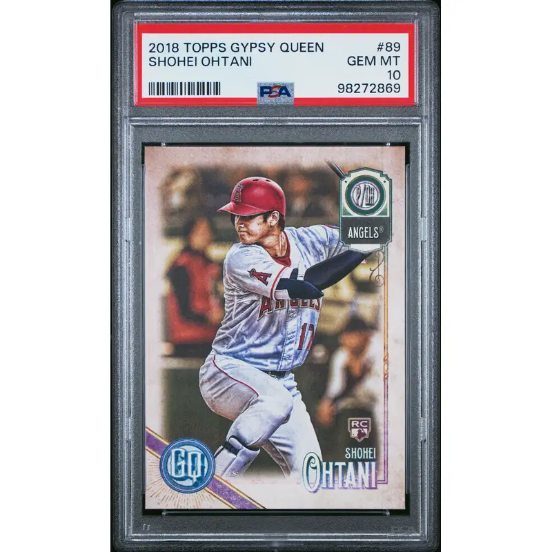 Shohei Ohtani 2018 Topps Gypsy Queen Rookie #89 PSA 10 Gem Mint 2869