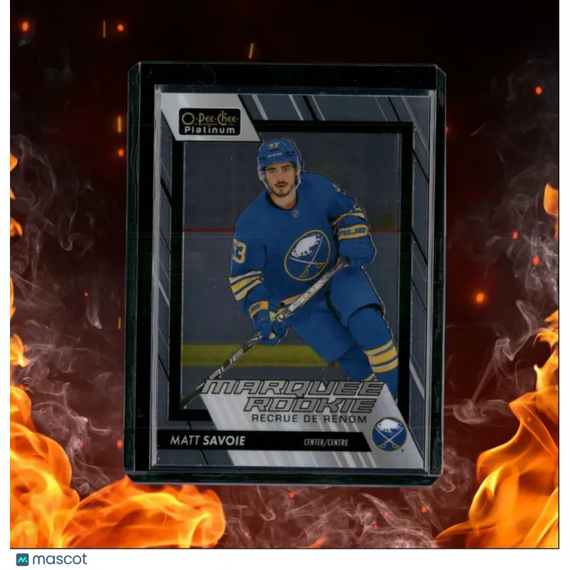 2023-24 O-Pee-Chee Platinum Matt Savoie Marquee (B) Rookie #297