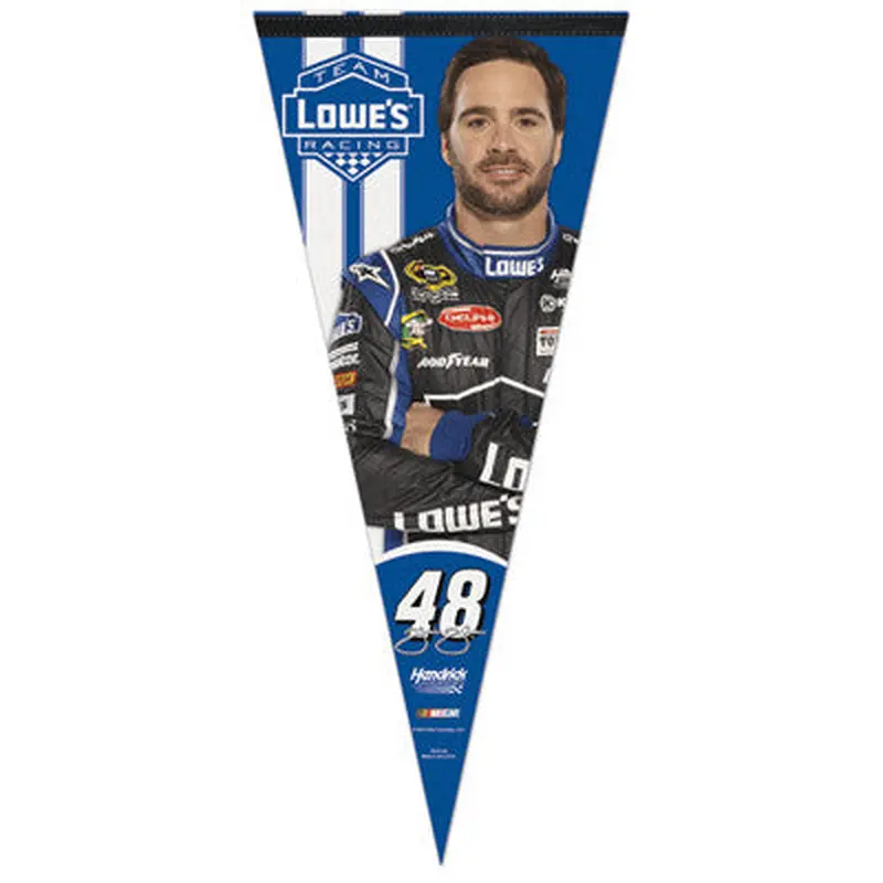 Jimmie Johnson "Attitude" EXTRA-LARGE Premium Felt NASCAR Pennant - Wincraft 2012