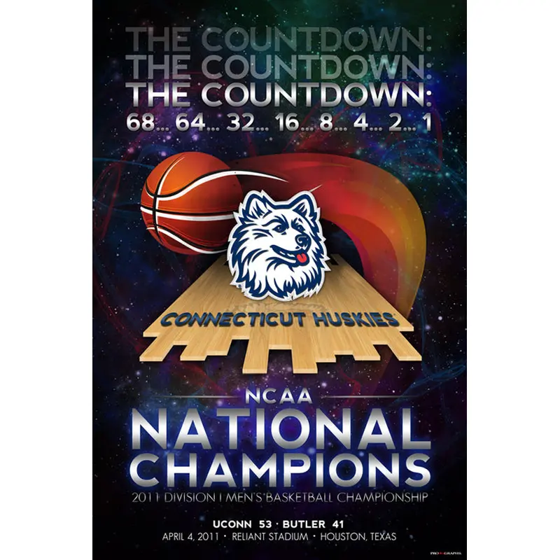 UConn Huskies 2011 National Champions Commemorative - ProGraphs Inc.