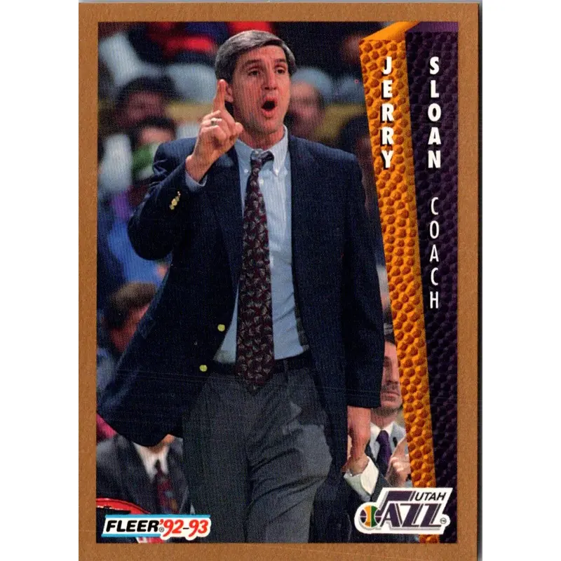 1992 Fleer Jerry Sloan #226