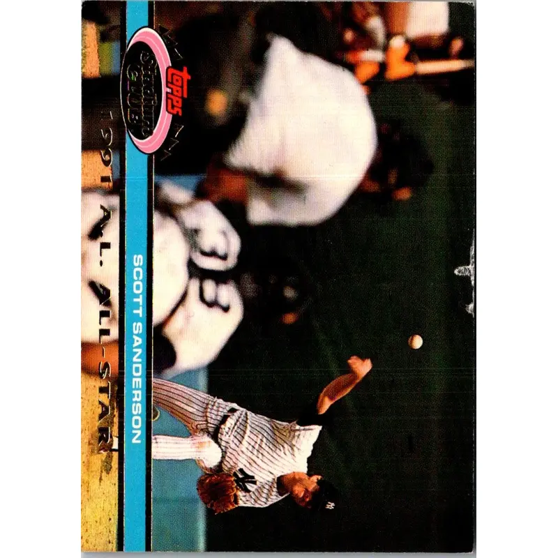 1992 Stadium Club Dome Scott Sanderson #163