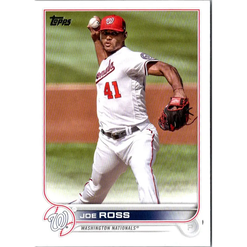 2022 Topps Now Road to Opening Day Washington Nationals Joe Ross #OD-297