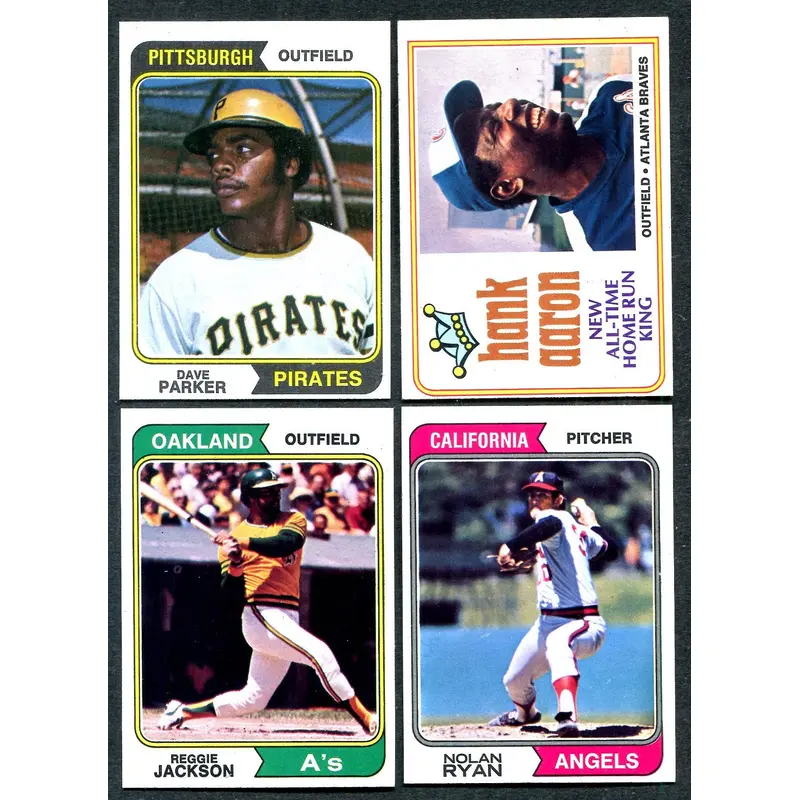 1974 Topps Baseball Complete Set EX EX/MT (660) (24-517)