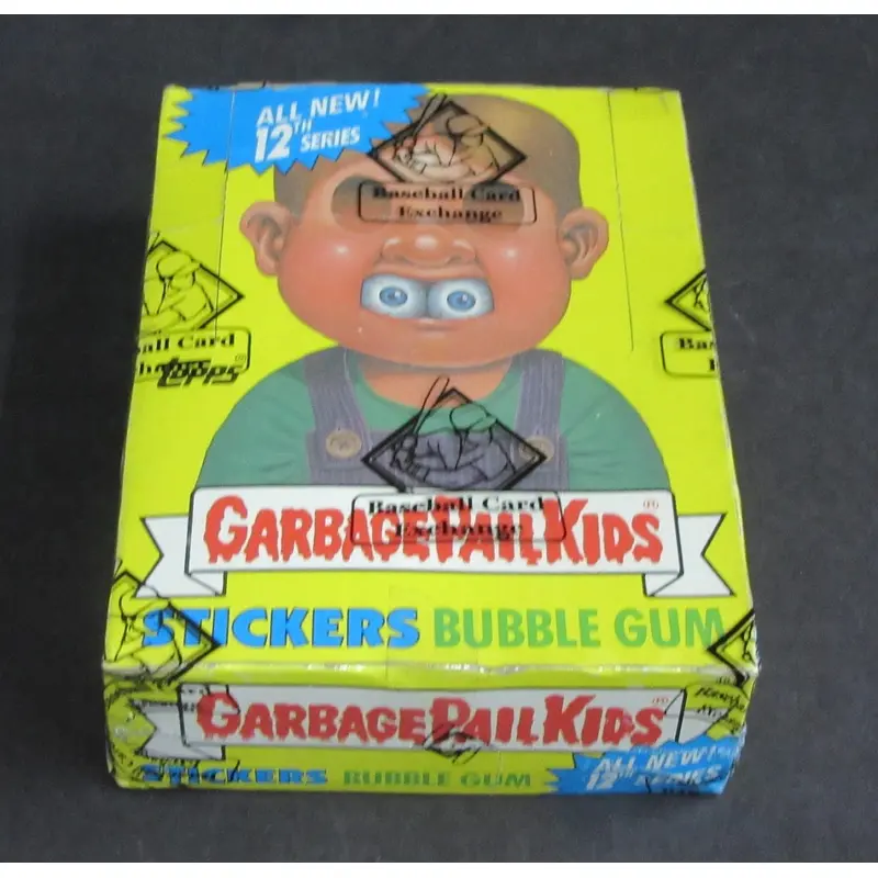 1988 Topps Garbage Pail Kids Series 12 Unopened Wax Box (w/ price) (Non) (BBCE)