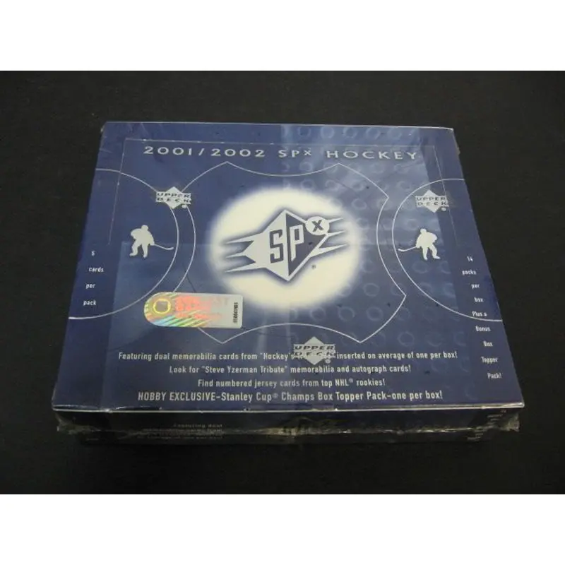 2001/02 Upper Deck SPX Hockey Box (Hobby)