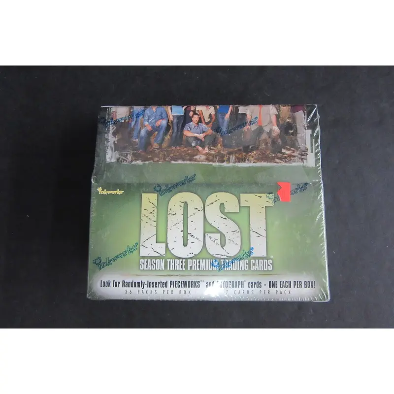 2007 Inkworks Lost Season Three Trading Cards Box