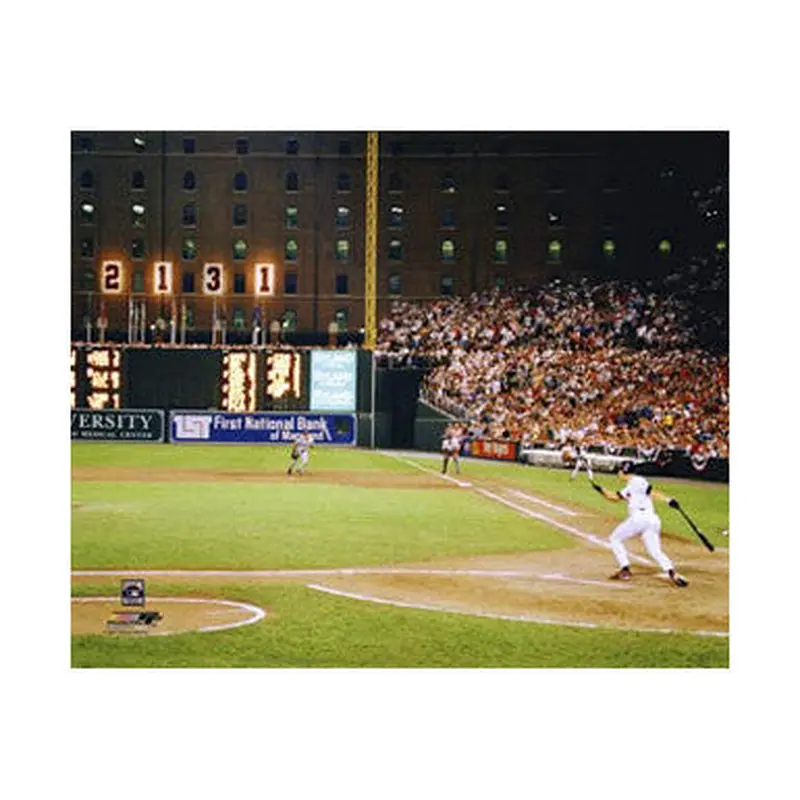 Cal Ripken Jr. "History" (9-6-1995) Giclee-on-Canvas - Photofile