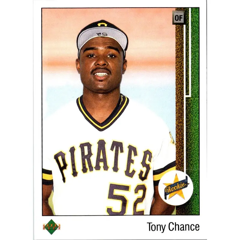 1989 Upper Deck Tony Chance #3 Rookie