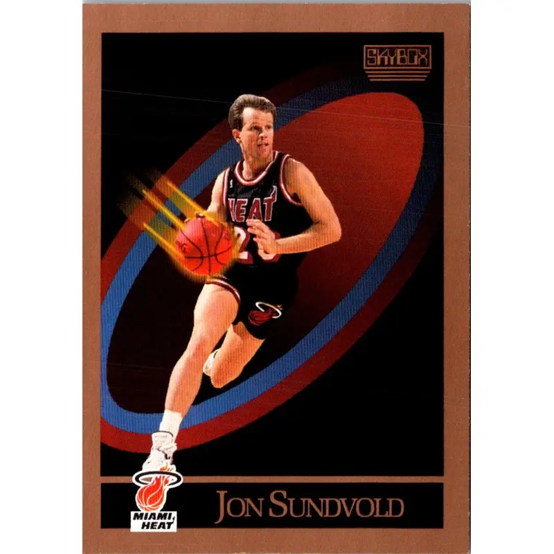 1990 SkyBox Jon Sundvold #153
