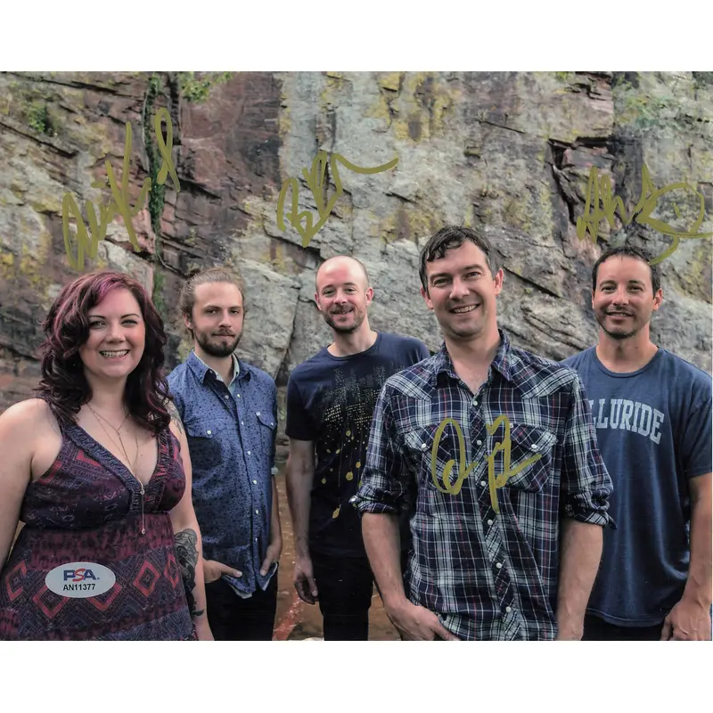 Jeff Austin Band signed 8x10 photo PSA/DNA Autographed